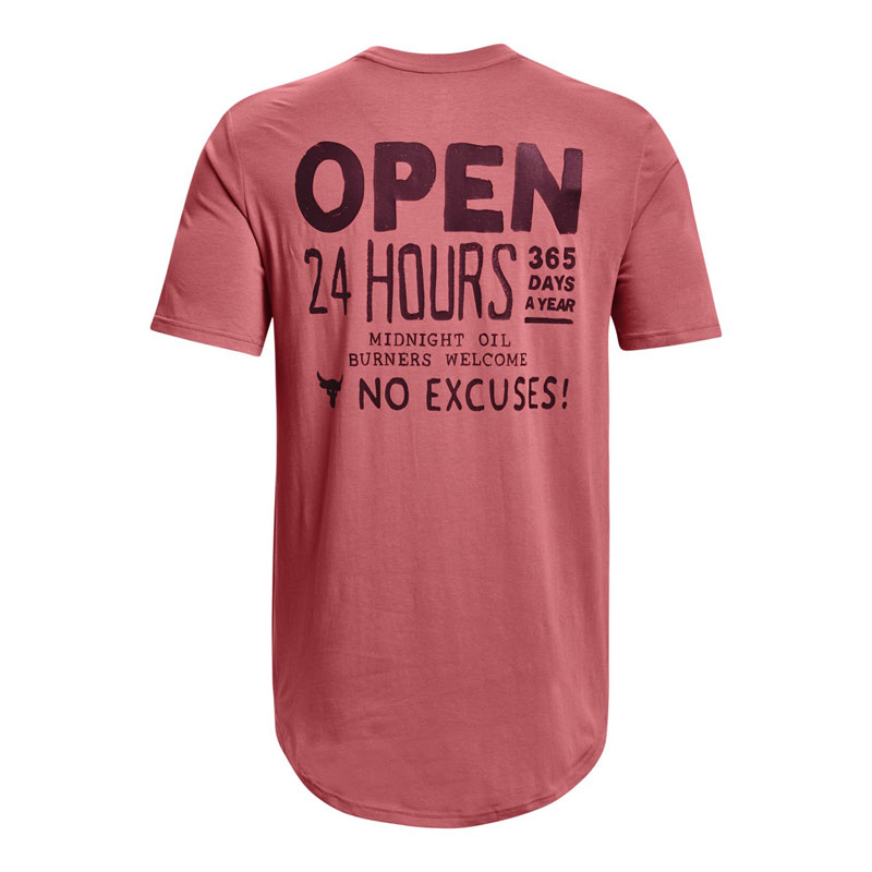 T-Shirts & Polo -  under armour Project Rock Open 24 Hours Short Sleeve